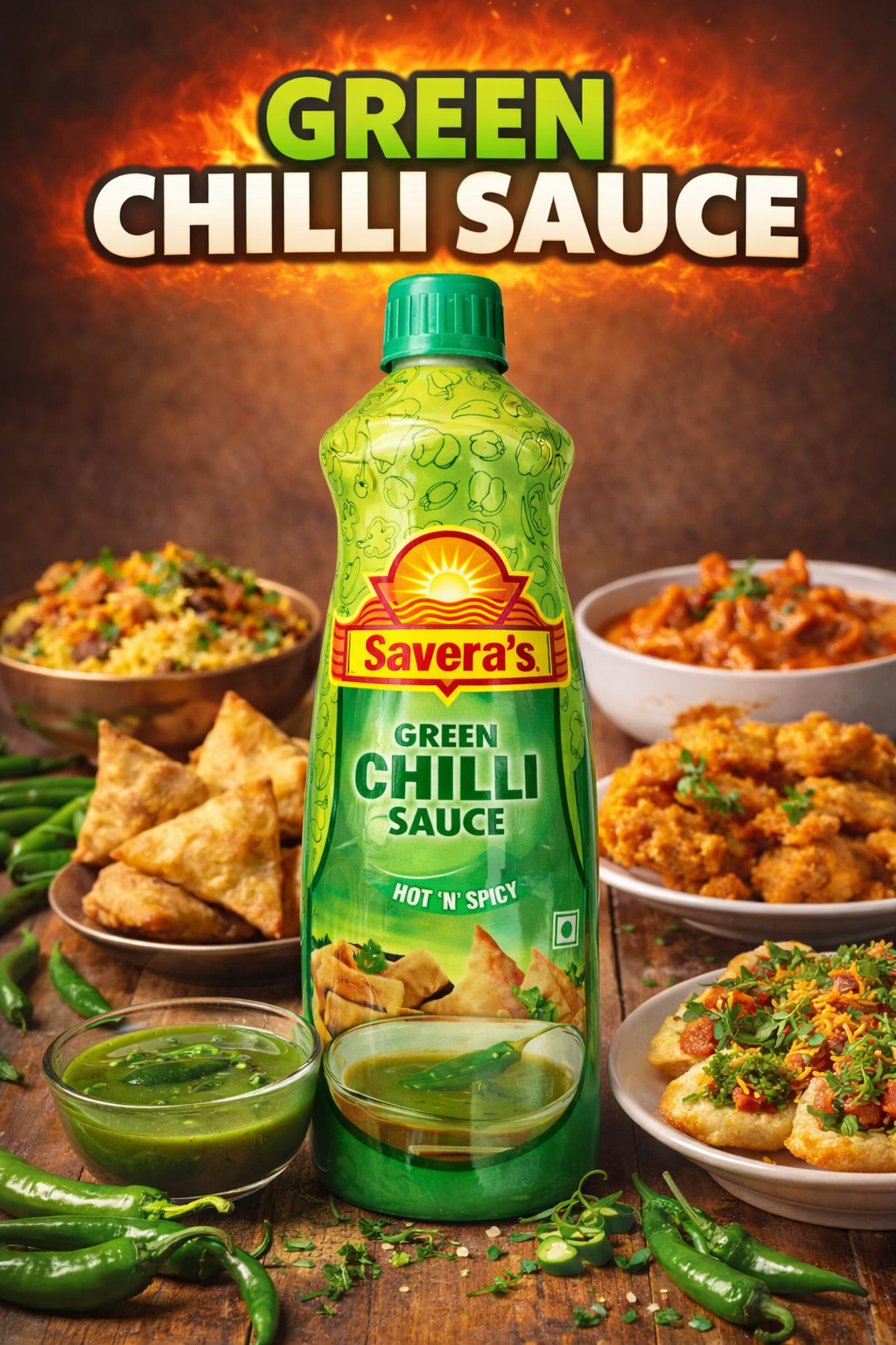 Green Chilli Chutney (700g) view 5